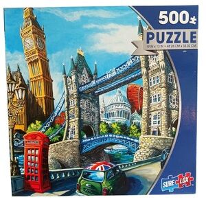 Sure Lox 500-piece puzzle London 19x13” for both adults and kids